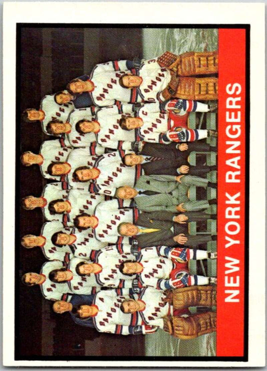 1974-75 O-Pee-Chee #370 New York Rangers TC  New York Rangers  V46478