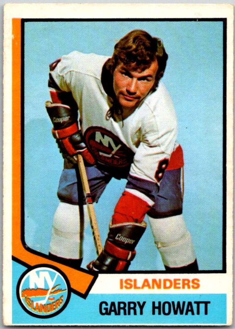 1974-75 O-Pee-Chee #375 Garry Howatt RC Rookie New York Islanders V46483