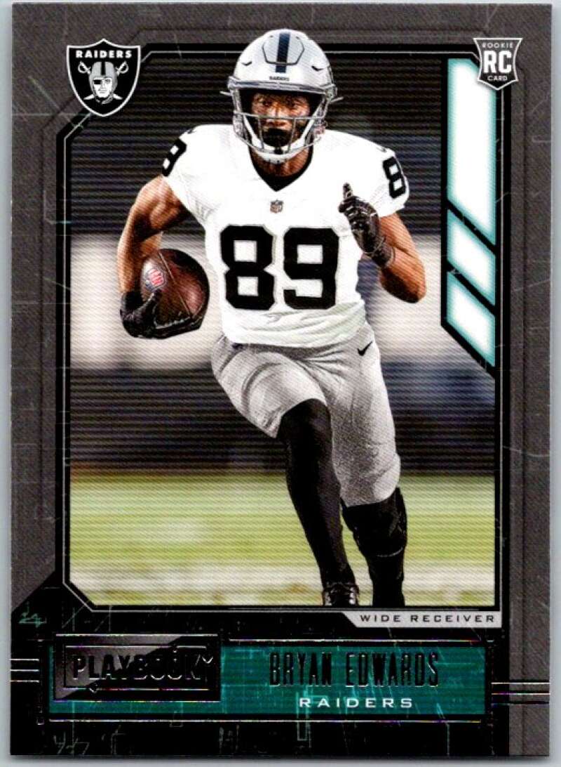 2020 Panini Playbook #129 Bryan Edwards RC Rookie Raiders V46521