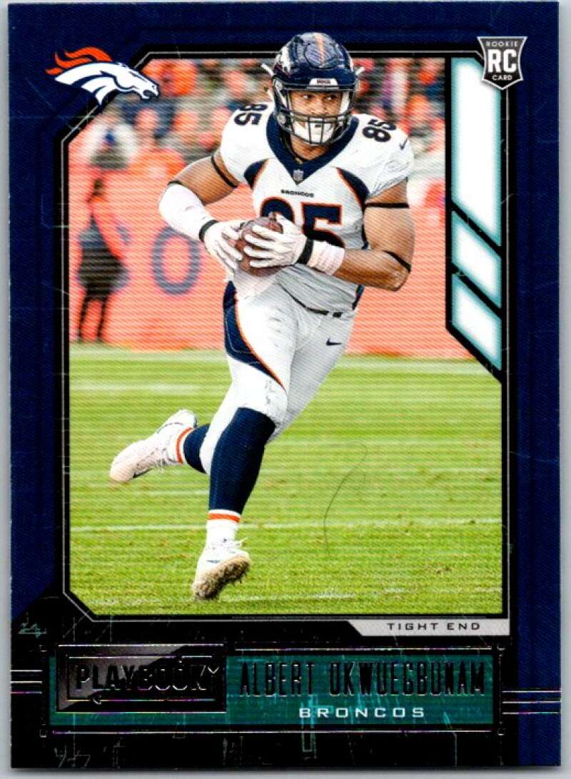 2020 Panini Playbook #160 Albert Okwuegbunam RC Rookie V46523