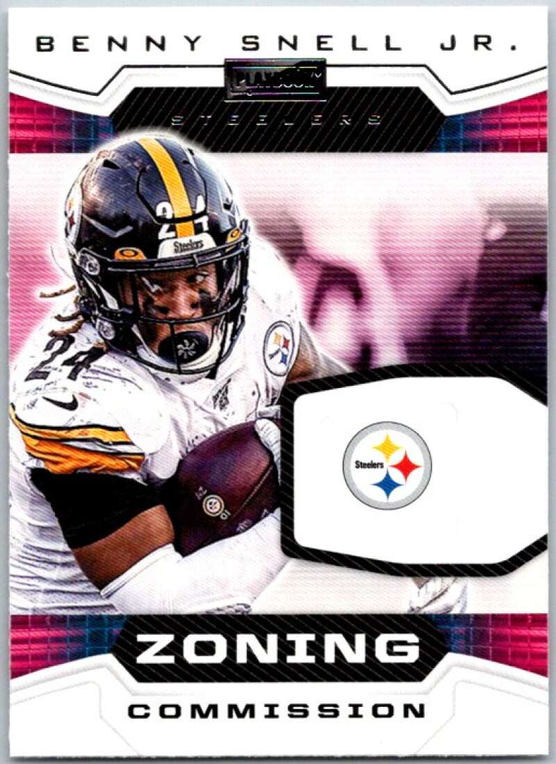 2020 Panini Playbook Zoning Commission #17 Benny Snell Jr. V46532