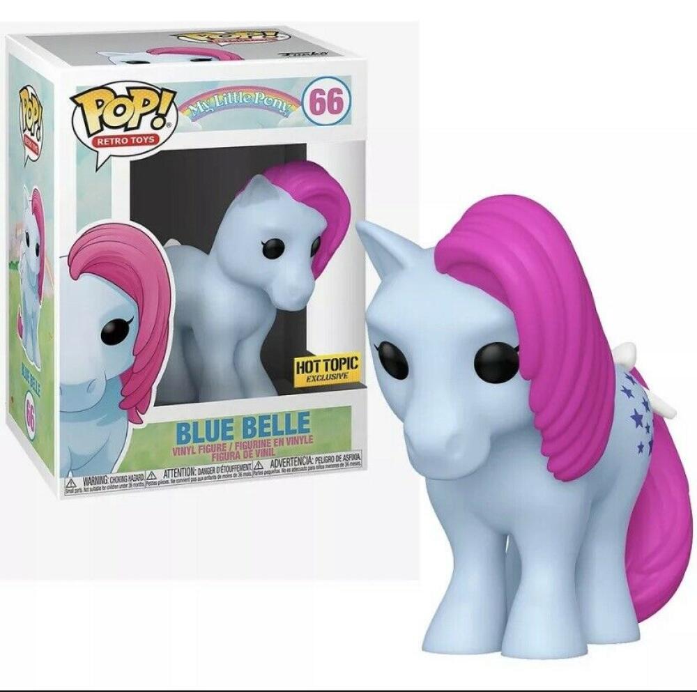 Funko Pop - 66 Retro Toys - My Little Pony - Blue Belle Vinyl Figure *EXCLUSIVE Image 1