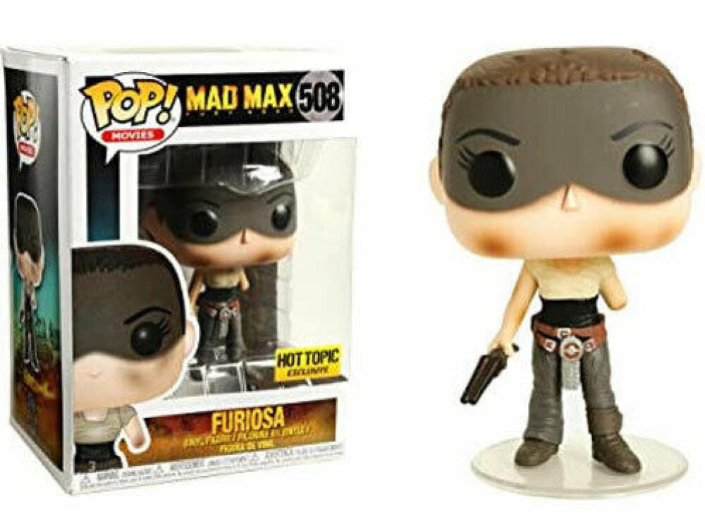 Funko Pop - 508 Movies - Mad Max - Furiosa Vinyl Figure *Hot Topic Exclusive Image 1