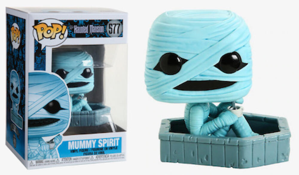 Funko Pop - 577 - The Haunted Mansion - Mummy Spirit with Coffin Vinyl Figure