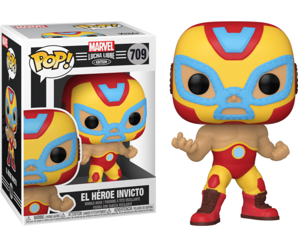 Funko Pop - 709 Marvel - Lucha Libre - El héroe Invicto Vinyl Figure