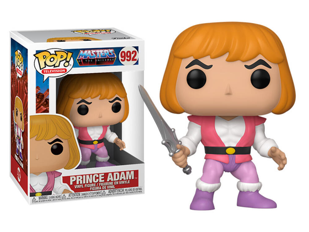 Funko Pop - 992 Television - Masters of Universe - Prince Adam Vinyl Figure Image 1