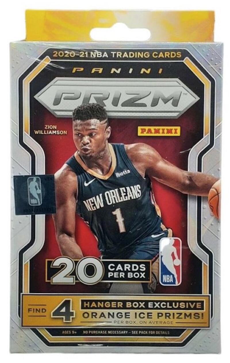 2020-21 Panini Prizm Basketball NBA Hanger Box - Bonus 4 Exclusives! Image 1