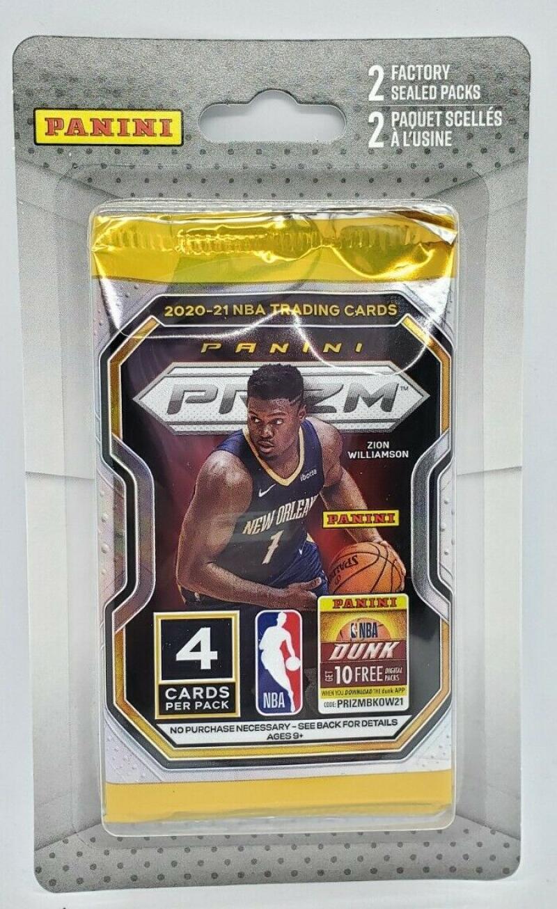 2020-21 Panini Prizm Basketball NBA Blister Pack - 2 Sealed packs! Image 1