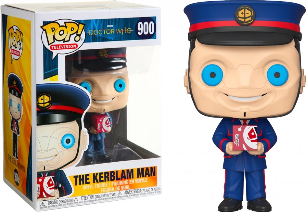 Funko Pop - 900 Television - Doctor Who - The Kerblam Man Vinyl Figure Image 1