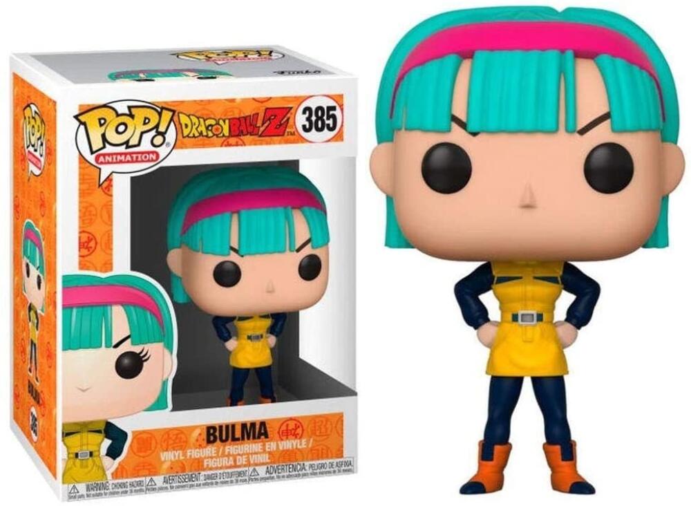 Funko Pop - 385 Animation - DragonBall Z - Bulma Vinyl Figure Image 1