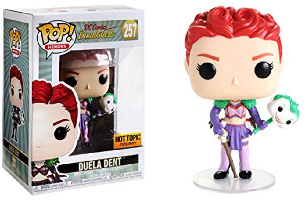Funko Pop - 257 Heroes - DC Comics Bombshells - Duela Dent Figure *EXCLUSIVE Image 1