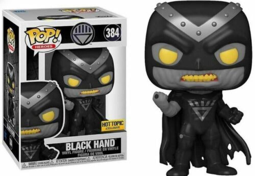 Funko Pop - 384 Heroes - DC Green Lantern - Black Hand Figure *EXCLUSIVE Image 1
