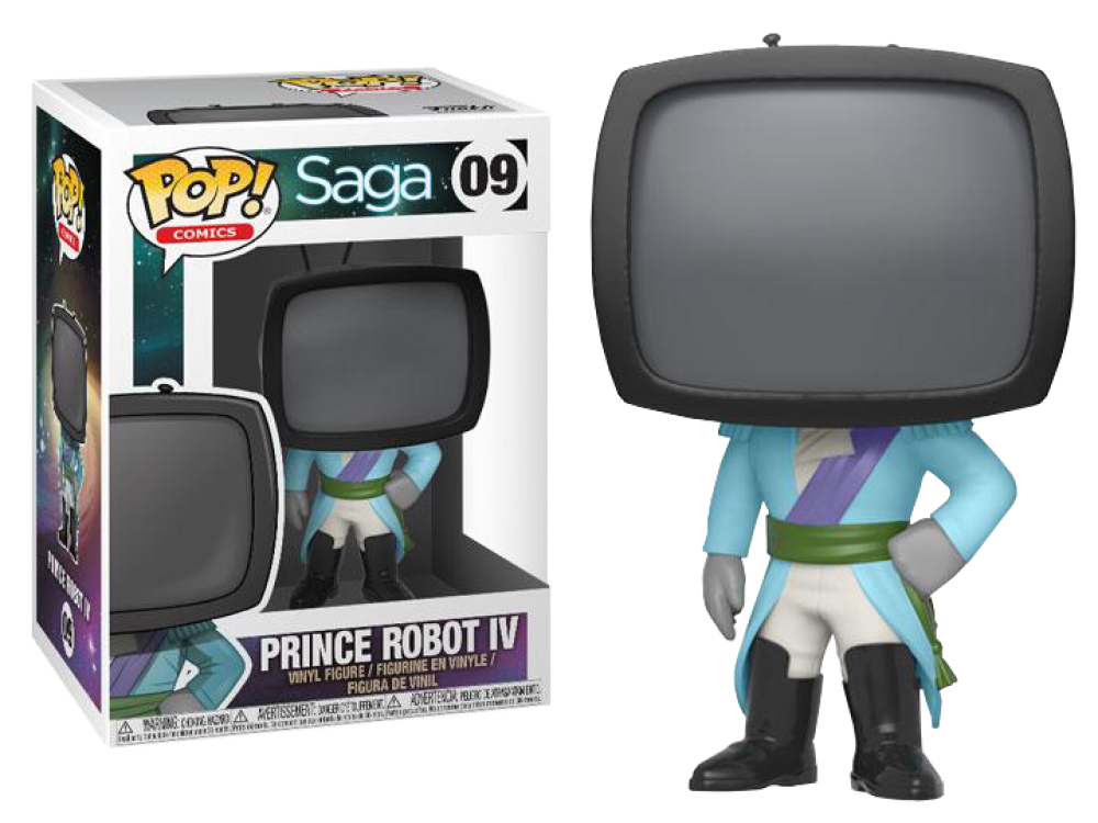 Funko Pop - 09 Comics - Saga - Prince Robot IV Vinyl Figure Image 1