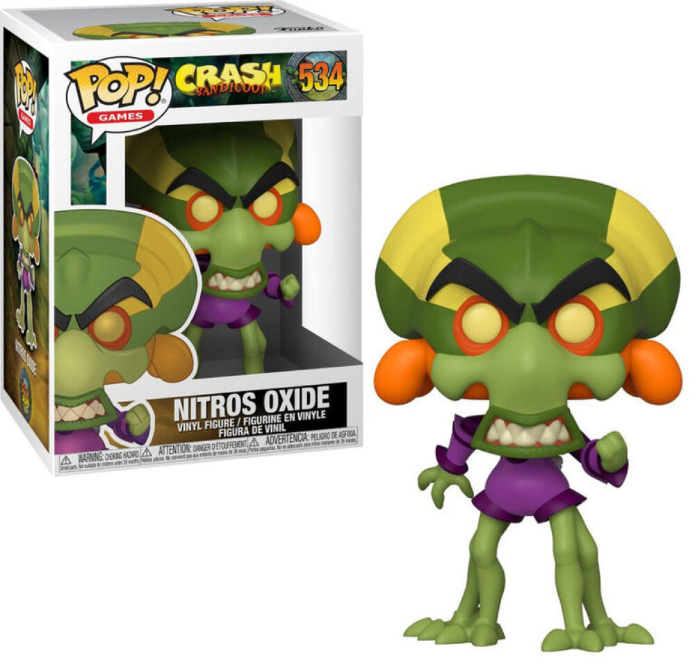 Funko Pop - 534 Games - Crash Bandicoot - Nitros Oxide Vinyl Figure Image 1