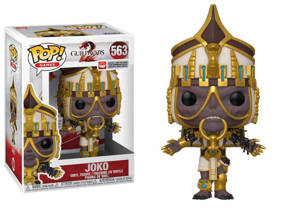 Funko Pop - 563 Games - Guildwars - Joko Vinyl Figure *Digital Code Included Image 1