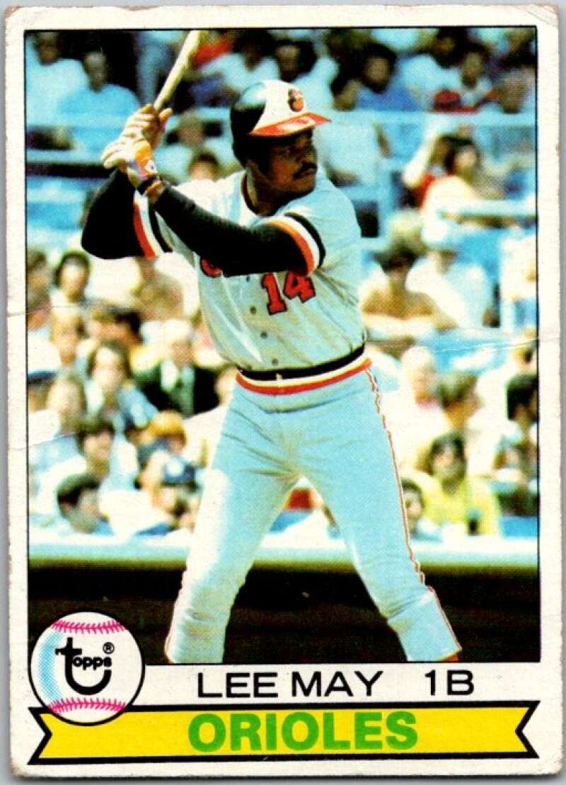1979 Topps MLB #10 Lee May Baltimore Orioles V46537