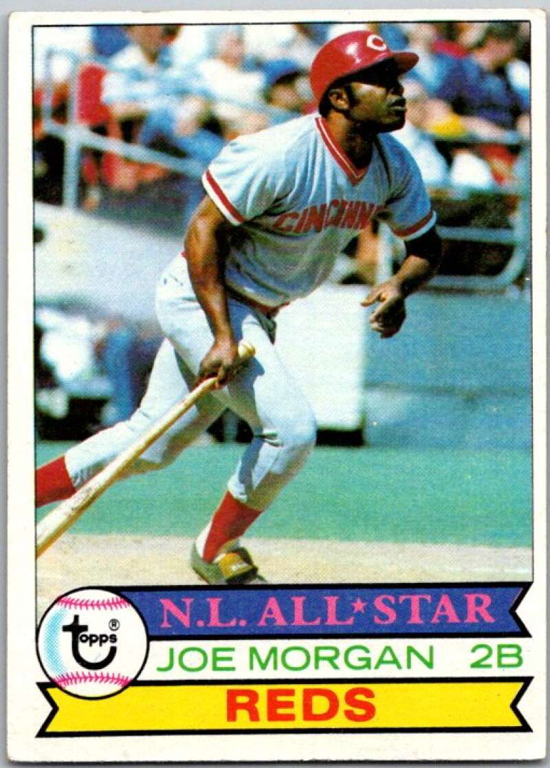 1979 Topps MLB #20 Joe Morgan DP Cincinnati Reds V46538