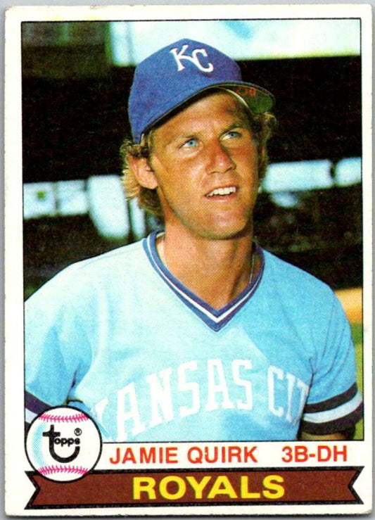1979 Topps MLB #26 Jamie Quirk  Kansas City Royals  V46539