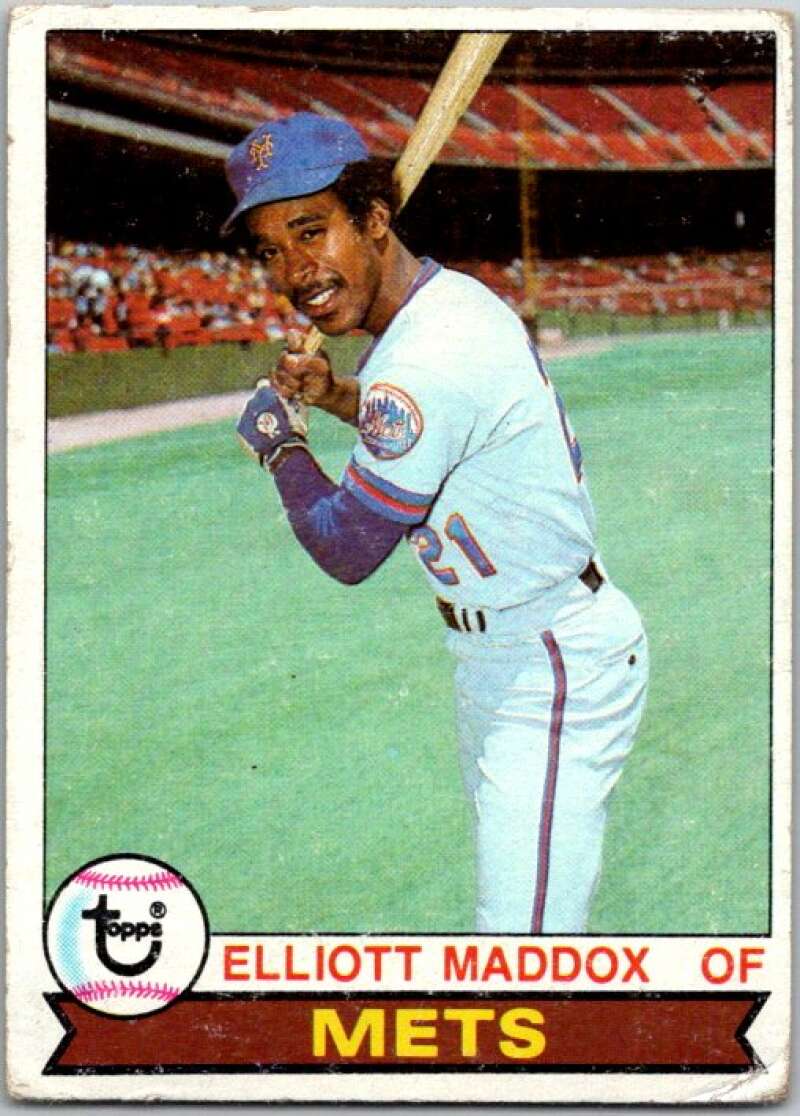 1979 Topps MLB #69 Elliott Maddox New York Mets V46556
