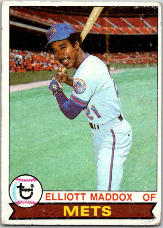 1979 Topps MLB #69 Elliott Maddox  New York Mets  V46556