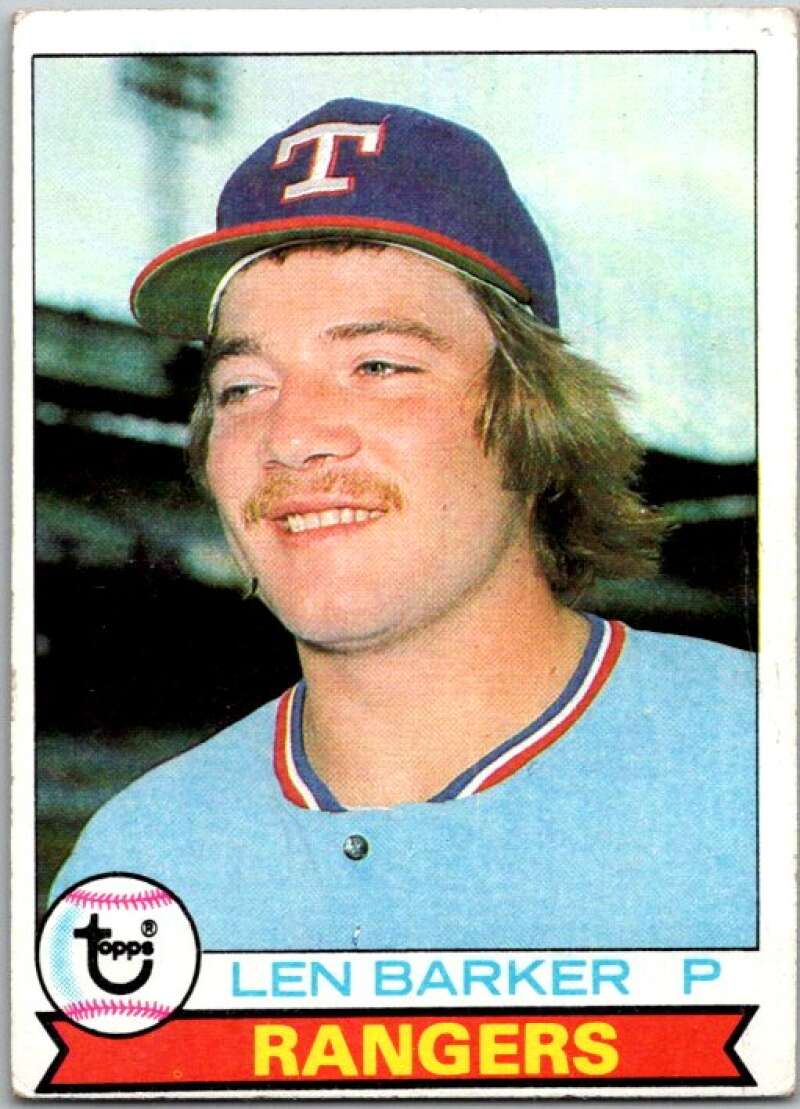 1979 Topps MLB #94 Len Barker Texas Rangers V46560