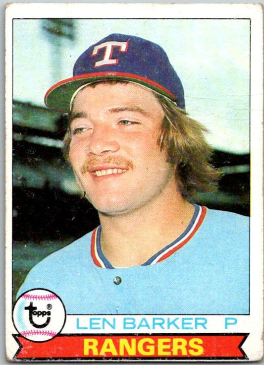 1979 Topps MLB #94 Len Barker  Texas Rangers  V46561