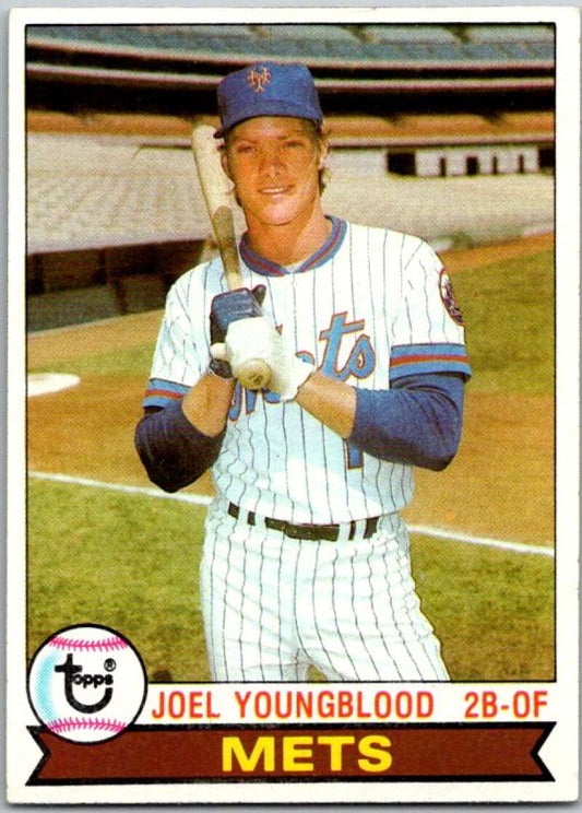 1979 Topps MLB #109 Joel Youngblood  New York Mets  V46563