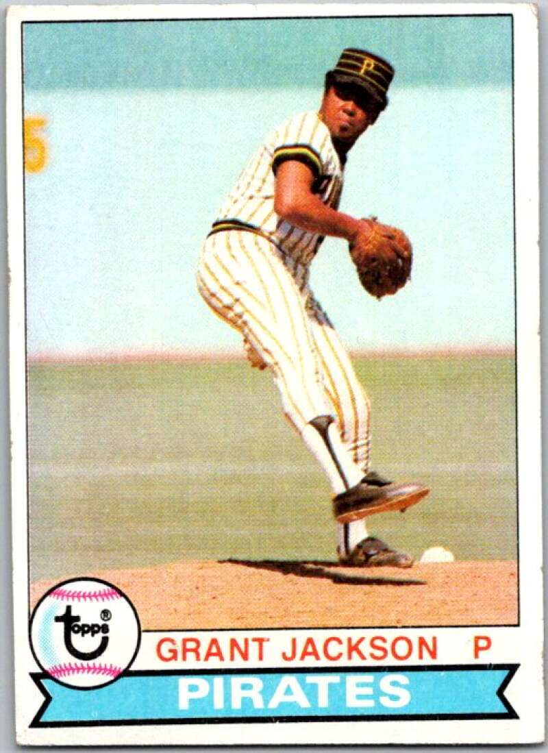1979 Topps MLB #117 Grant Jackson Pittsburgh Pirates V46565