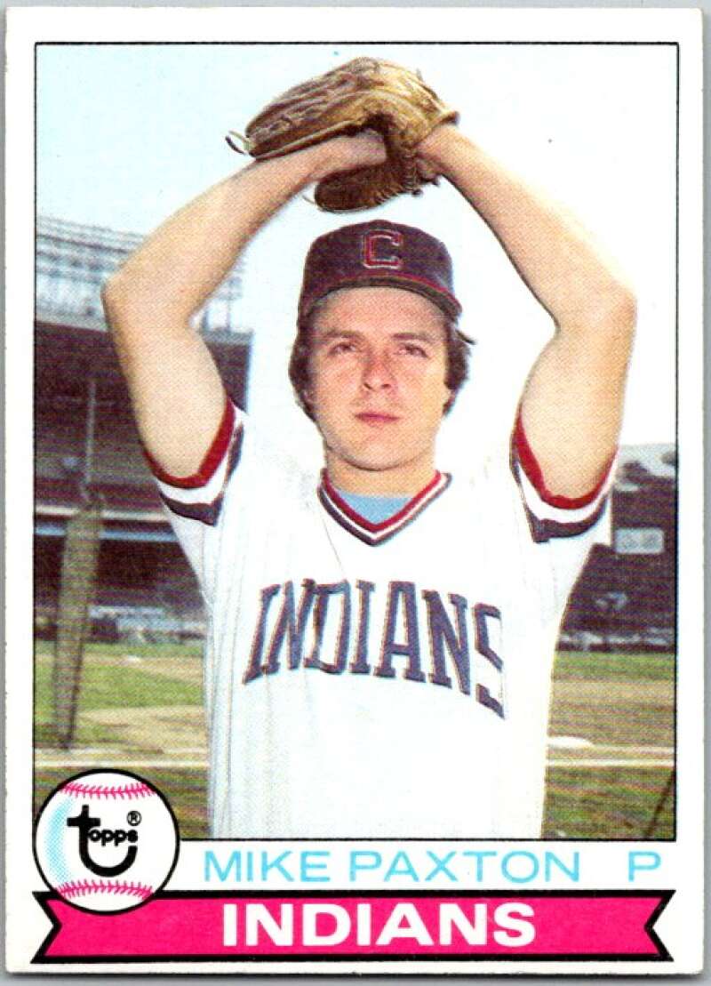 1979 Topps MLB #122 Mike Paxton Cleveland Indians V46567