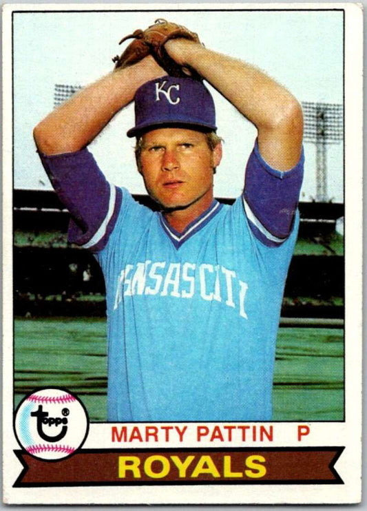 1979 Topps MLB #129 Marty Pattin DP  Kansas City Royals  V46568