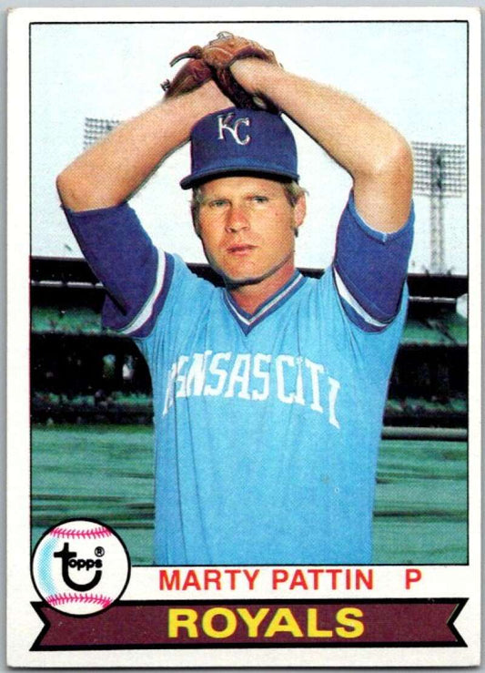 1979 Topps MLB #129 Marty Pattin DP  Kansas City Royals  V46569