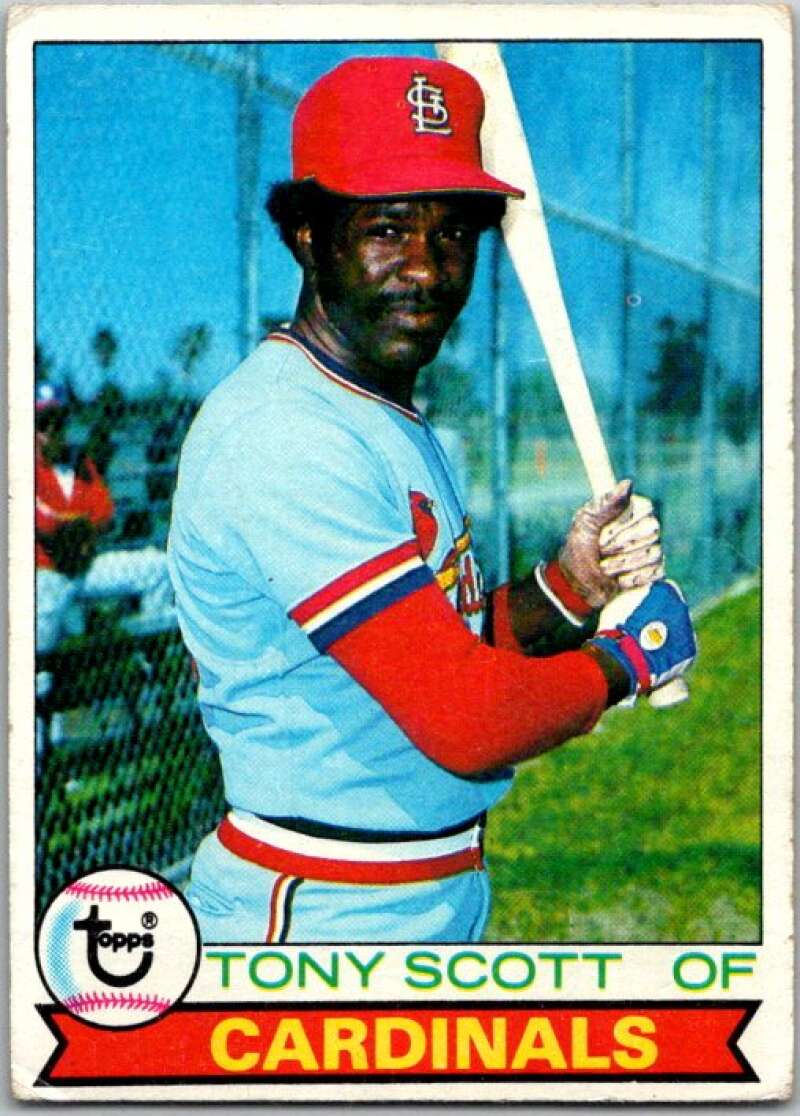 1979 Topps MLB #143 Tony Scott St. Louis Cardinals V46573