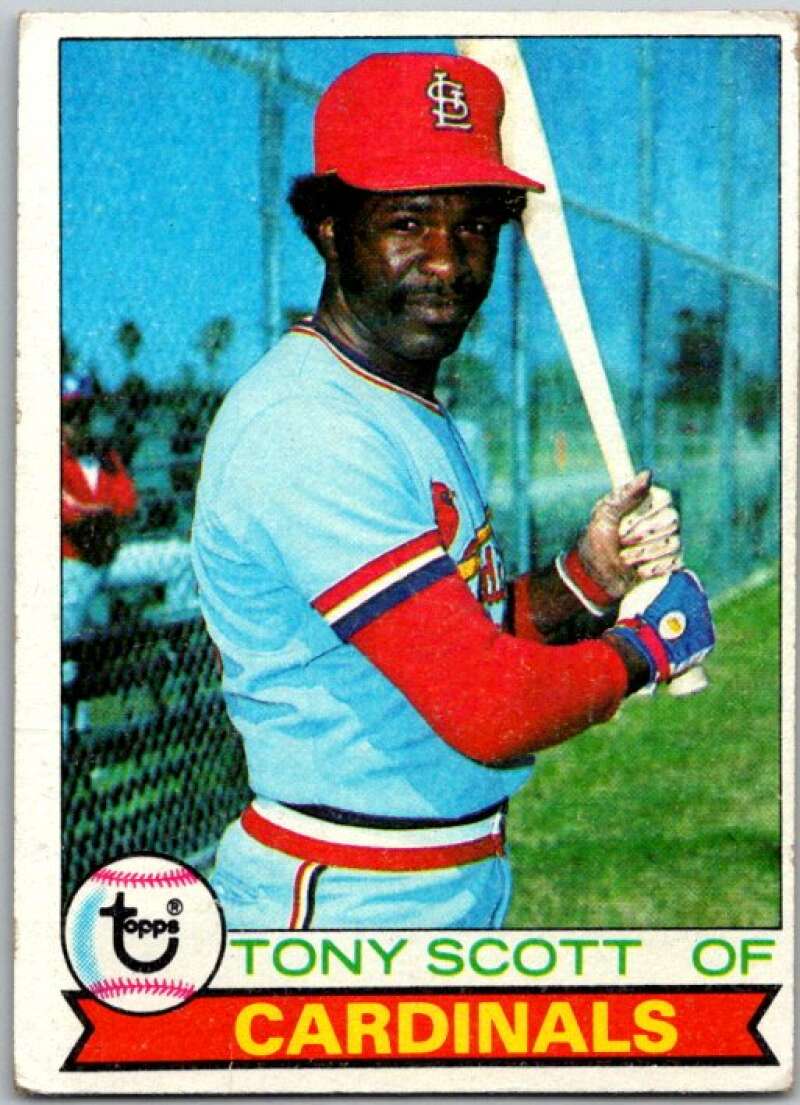 1979 Topps MLB #143 Tony Scott St. Louis Cardinals V46574