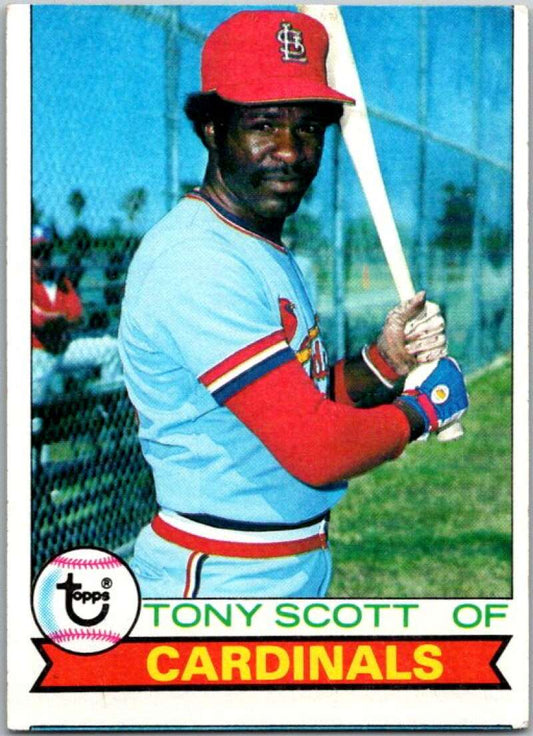 1979 Topps MLB #143 Tony Scott  St. Louis Cardinals  V46575
