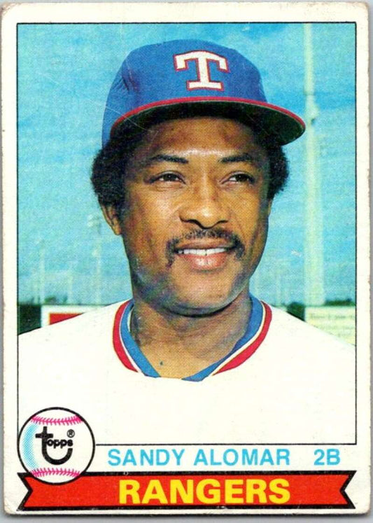 1979 Topps MLB #144 Sandy Alomar Sr.  Texas Rangers  V46576