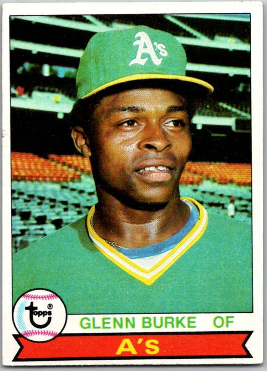 1979 Topps MLB #163 Glenn Burke  Oakland Athletics  V46583