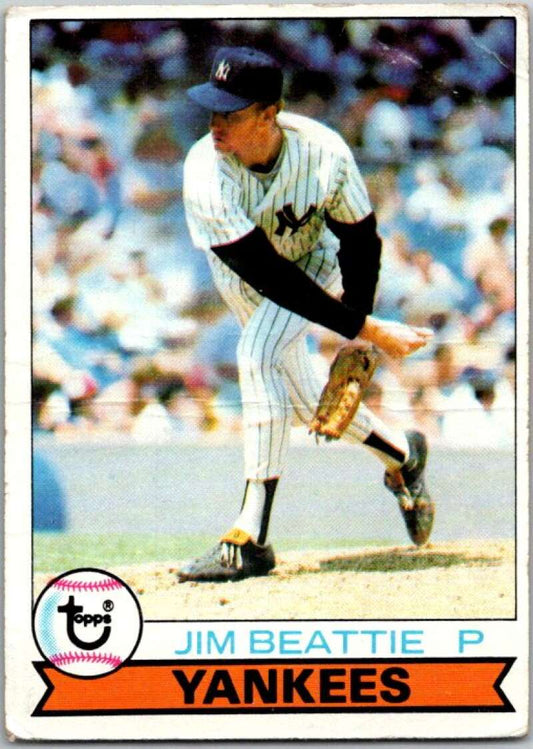 1979 Topps MLB #179 Jim Beattie DP  RC Rookie Yankees  V46586