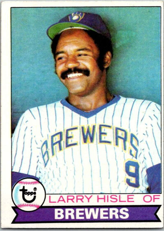 1979 Topps MLB #180 Larry Hisle  Milwaukee Brewers  V46587