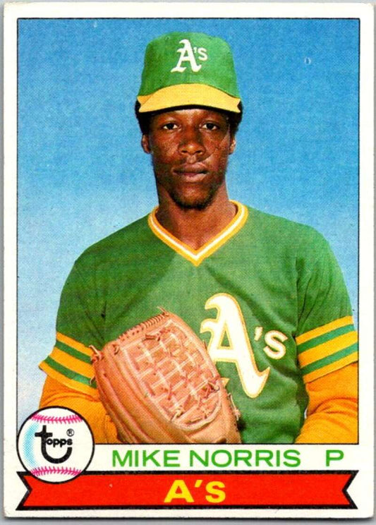1979 Topps MLB #191 Mike Norris  Oakland Athletics  V46589