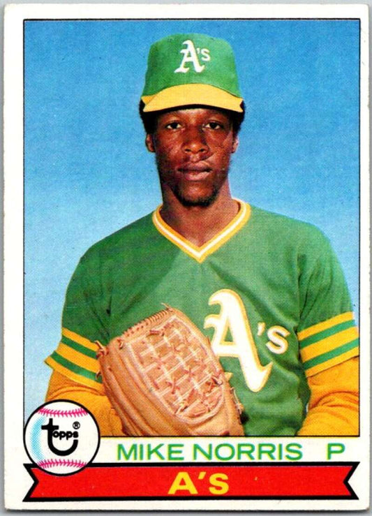 1979 Topps MLB #191 Mike Norris  Oakland Athletics  V46590