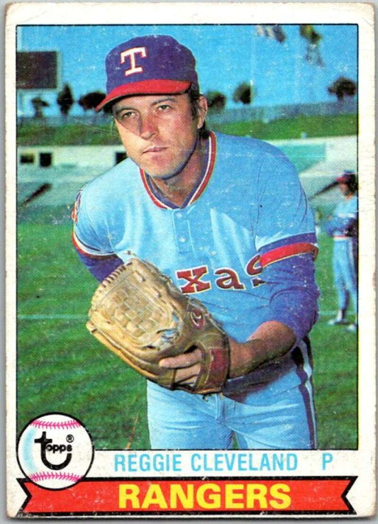 1979 Topps MLB #209 Reggie Cleveland  Texas Rangers  V46596