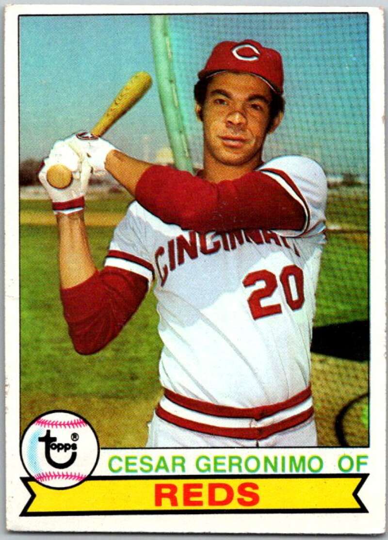1979 Topps MLB #220 Cesar Geronimo Cincinnati Reds V46599
