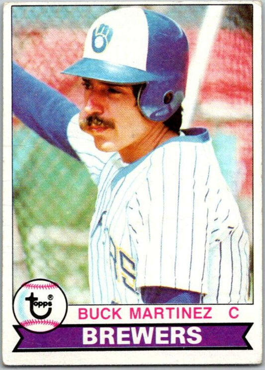 1979 Topps MLB #243 Buck Martinez DP  Milwaukee Brewers  V46605