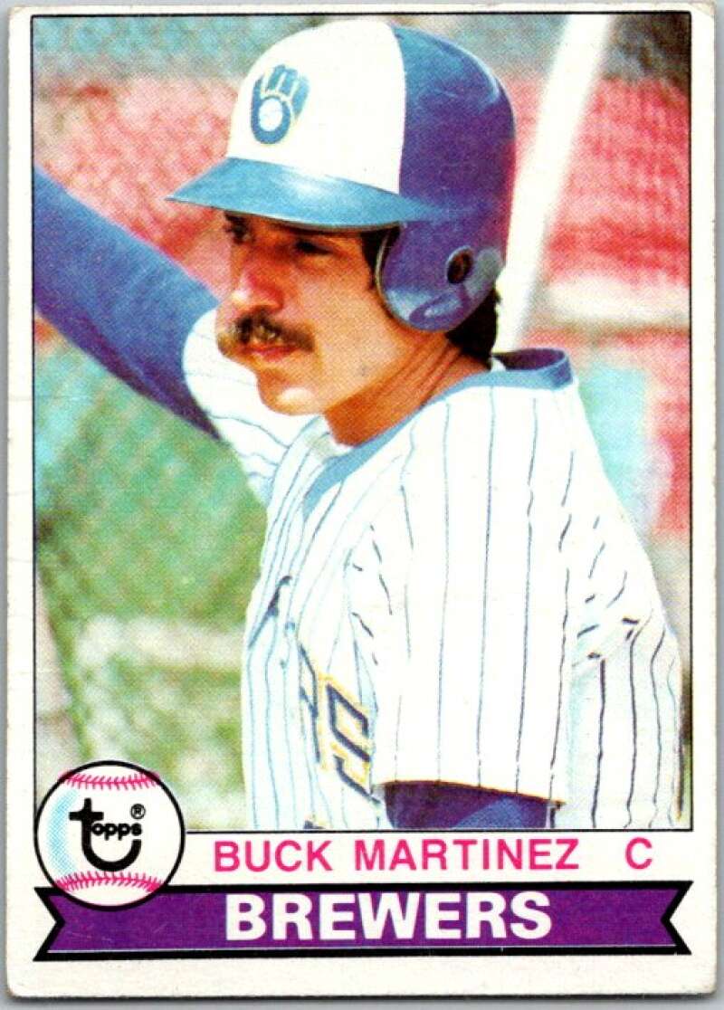 1979 Topps MLB #243 Buck Martinez DP Milwaukee Brewers V46605