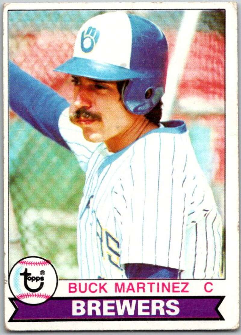 1979 Topps MLB #243 Buck Martinez DP Milwaukee Brewers V46606