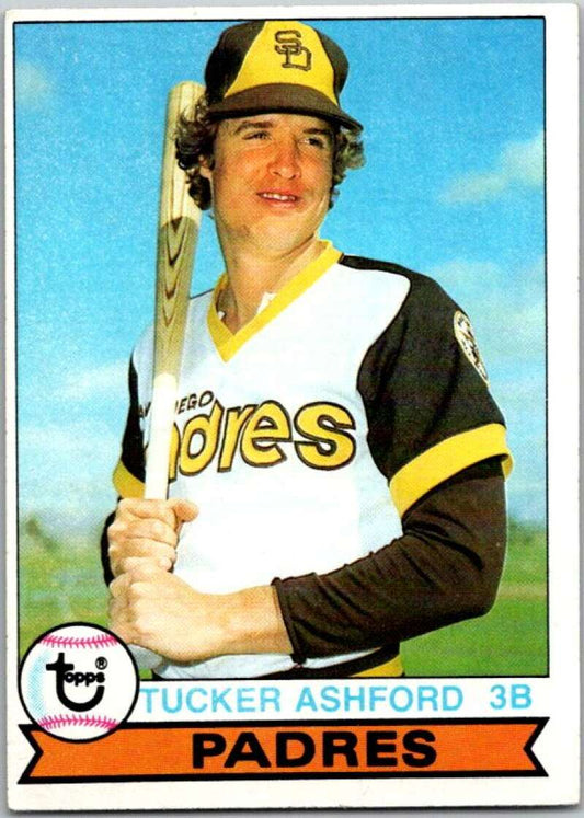 1979 Topps MLB #247 Tucker Ashford DP  San Diego Padres  V46607