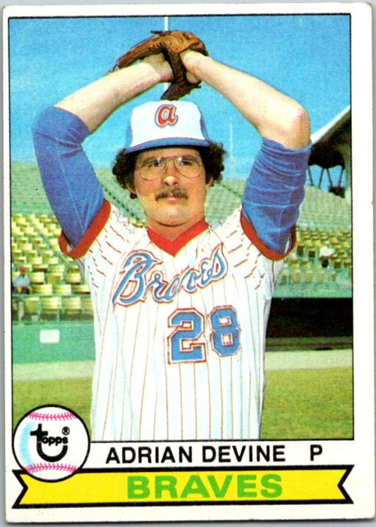 1979 Topps MLB #257 Adrian Devine  Atlanta Braves  V46608