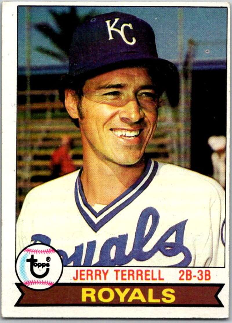 1979 Topps MLB #273 Jerry Terrell Kansas City Royals V46609
