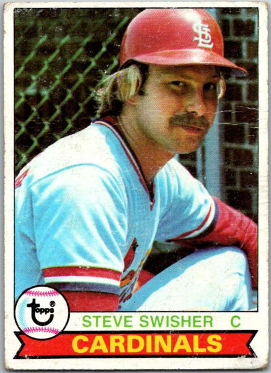 1979 Topps MLB #304 Steve Swisher  St. Louis Cardinals  V46616