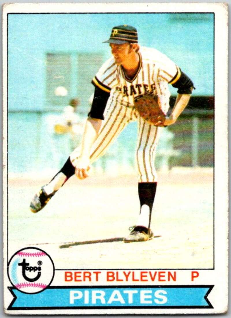 1979 Topps MLB #308 Bert Blyleven Pittsburgh Pirates V46618